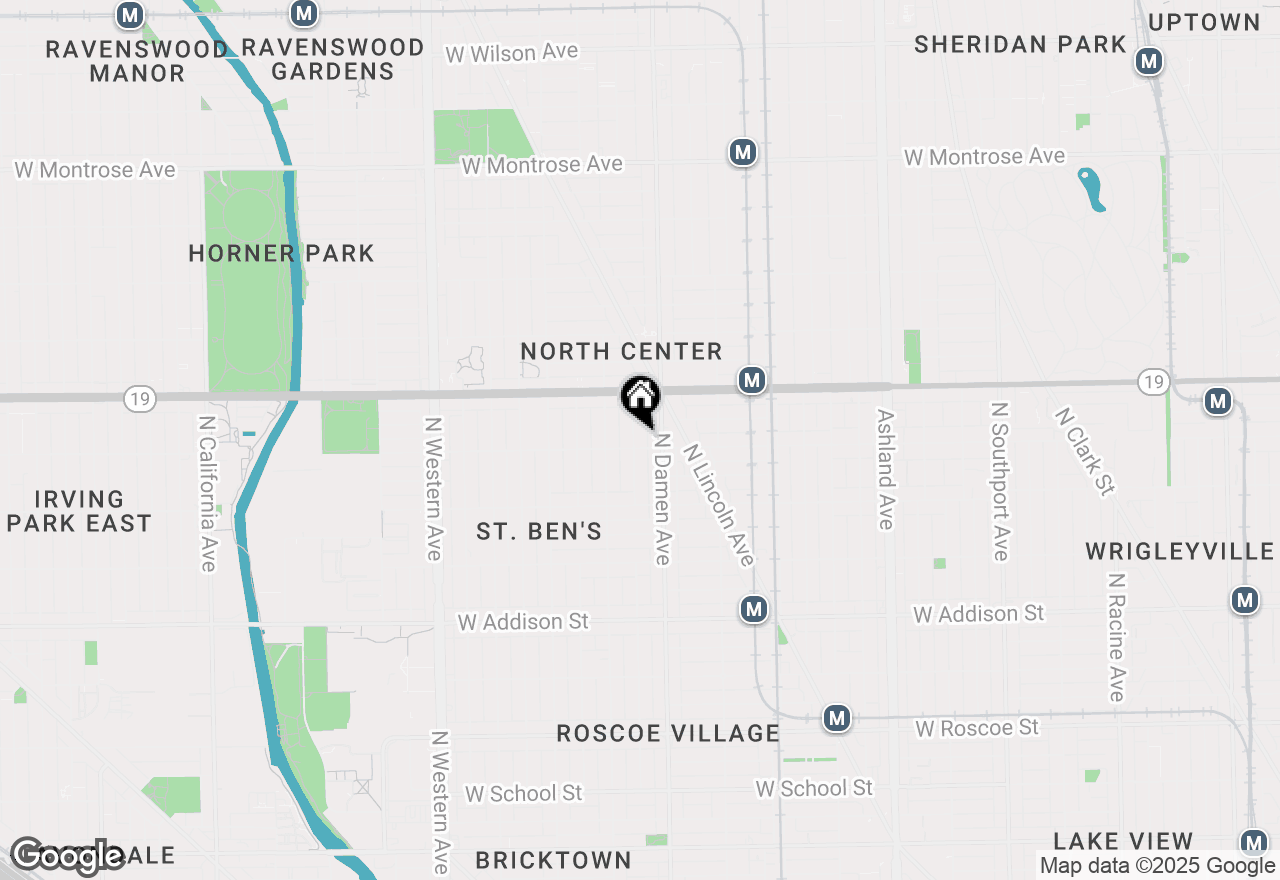 Map of 3905 N Seeley Avenue #1, Chicago, IL 60618