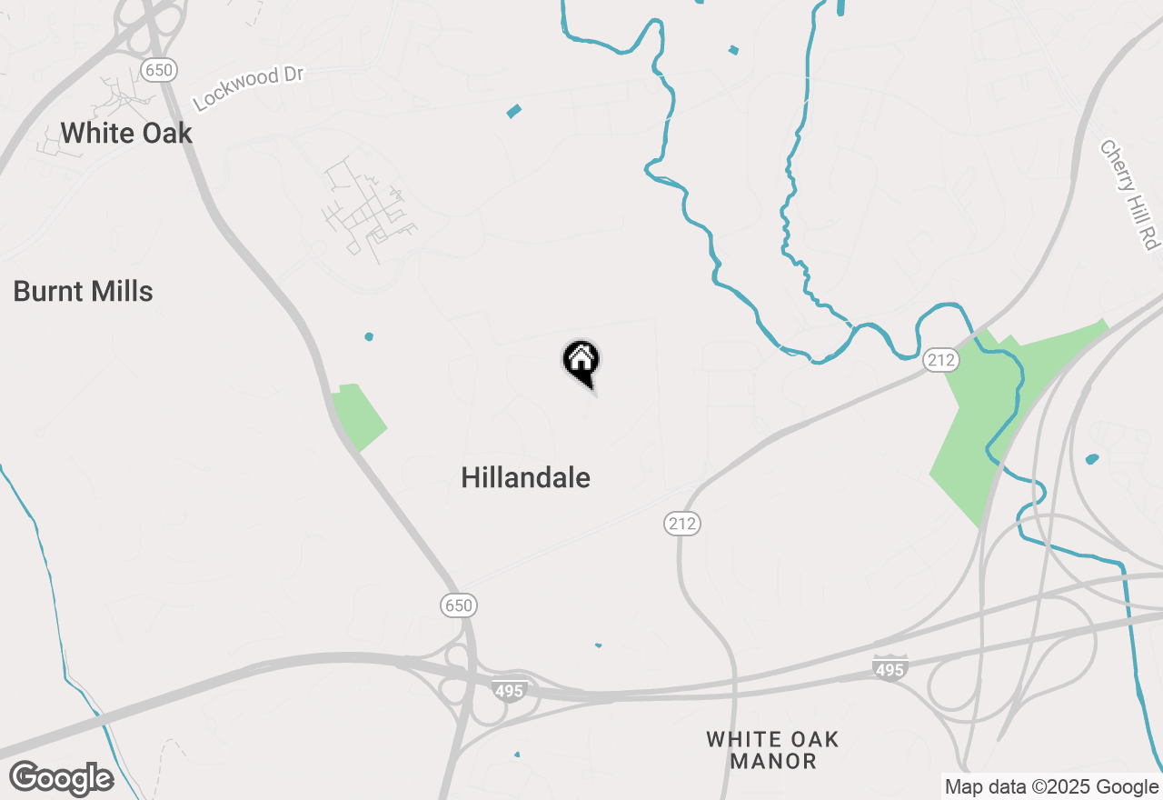 Map of 1925 Pagebrook Road, Silver Spring, MD 20903