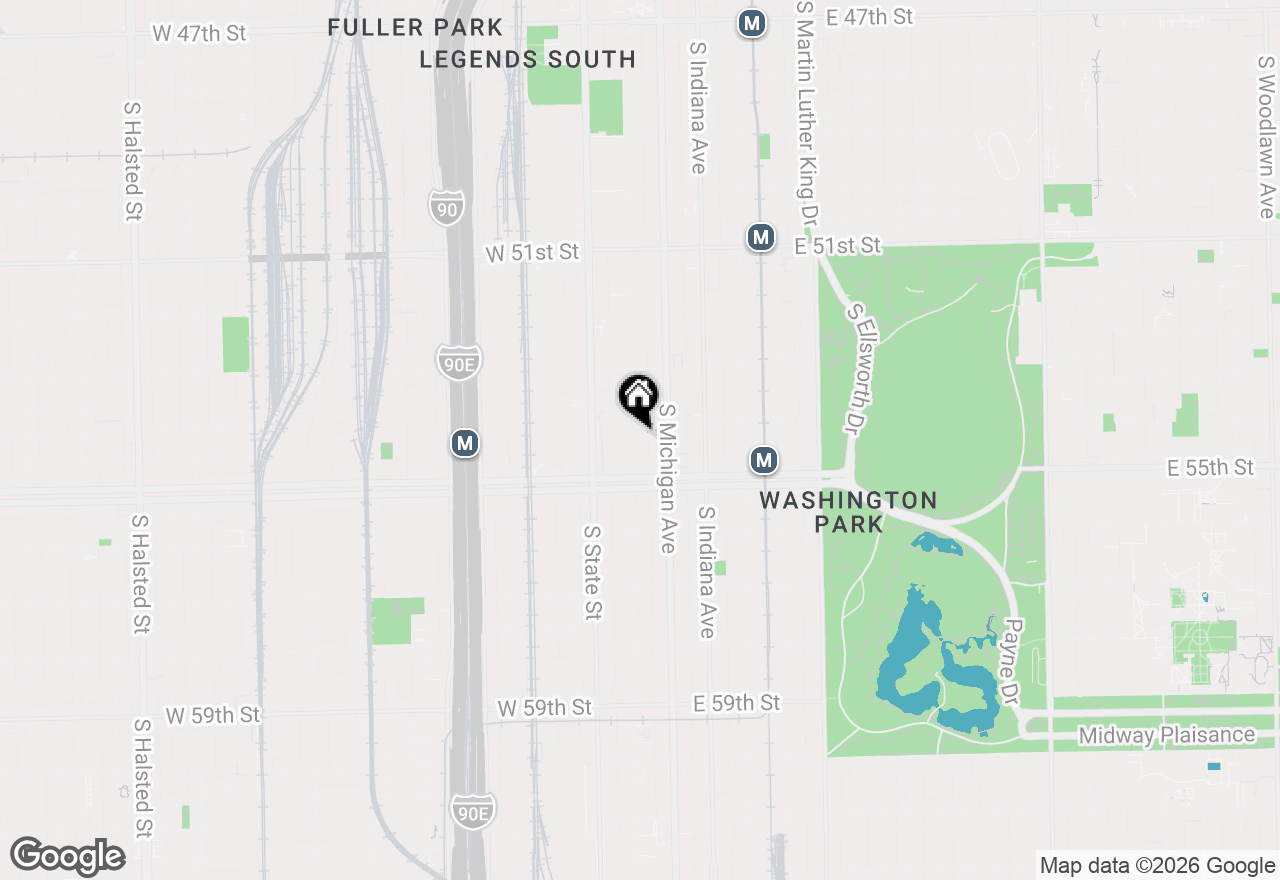 Map of 5419 S Wabash Avenue, Chicago, IL 60615