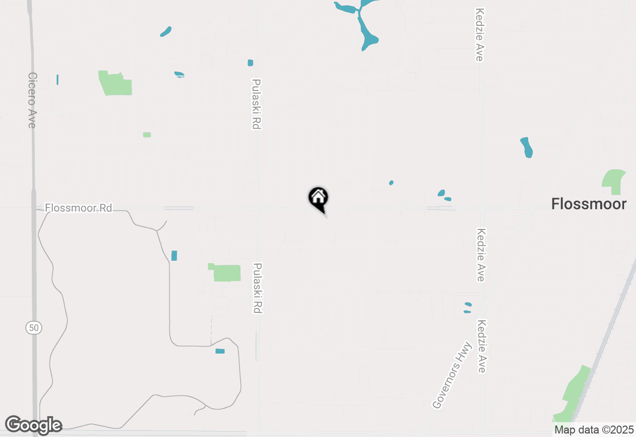 Map of 19173 Hamlin Avenue, Flossmoor, IL 60422