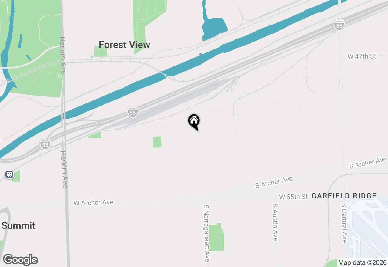 Map of 5110 S Nagle Avenue, Chicago, IL 60638