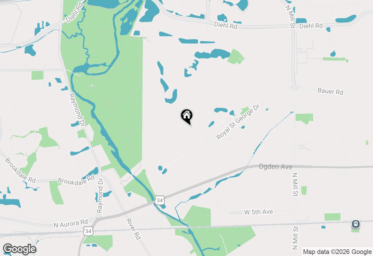 Map of 1205 Briergate Drive, Naperville, IL 60563