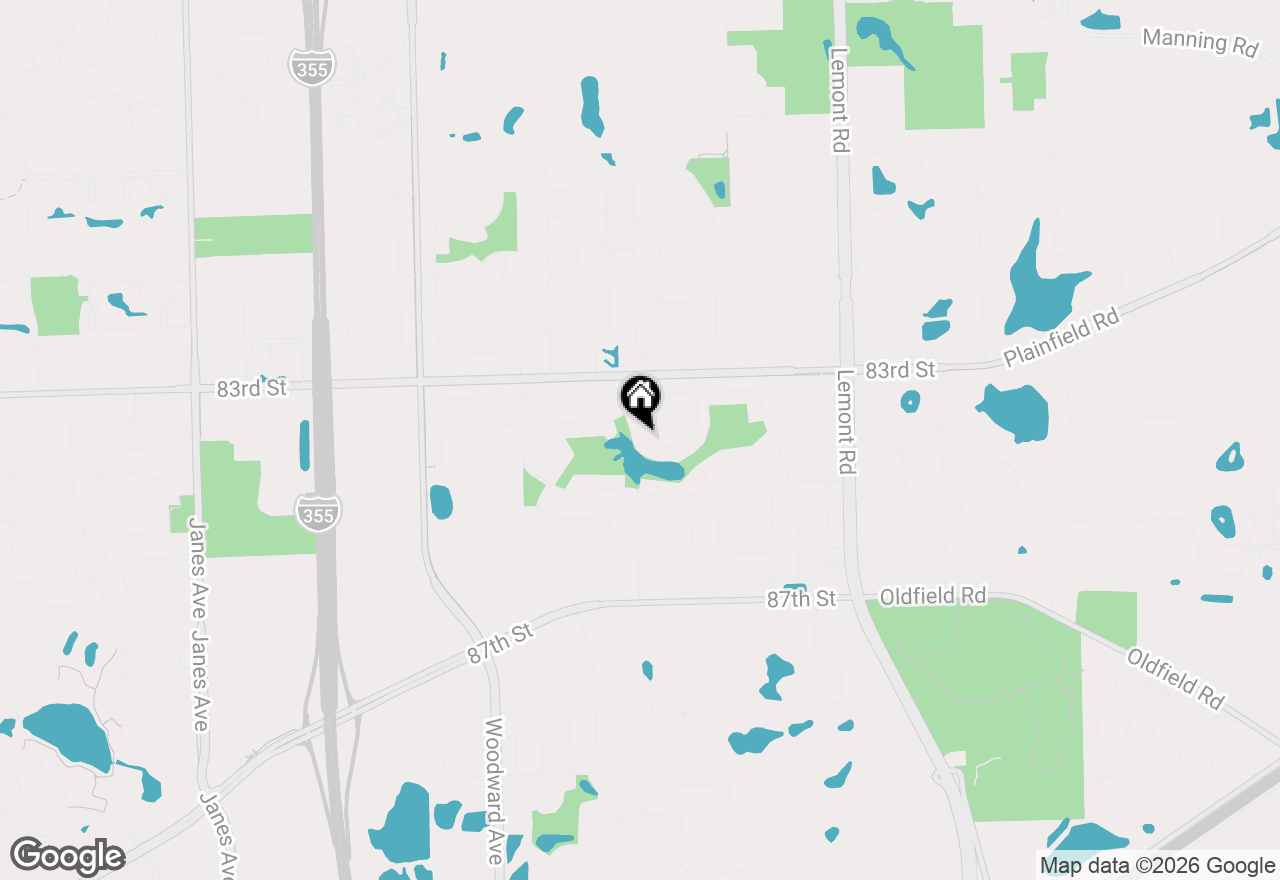 Map of 3157 Grandview, Darien, IL 60561
