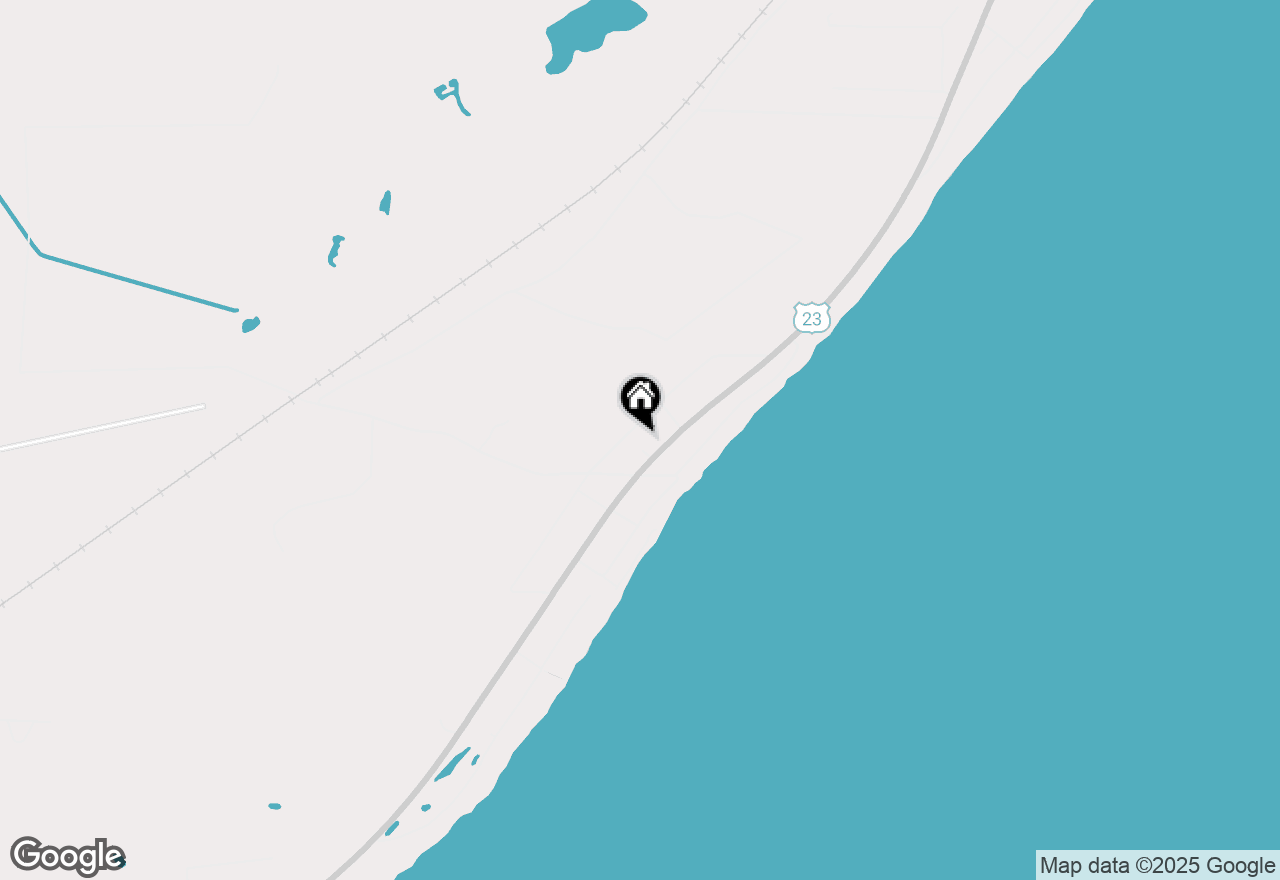 Map of 1157 Wintergreen Street, East Tawas, MI 48730