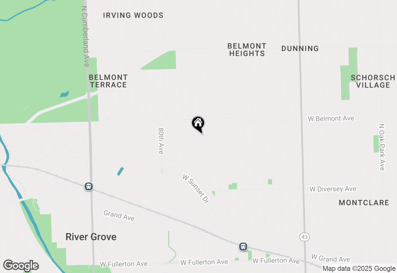 Map of 3101 N 78th Avenue, Elmwood Park, IL 60707