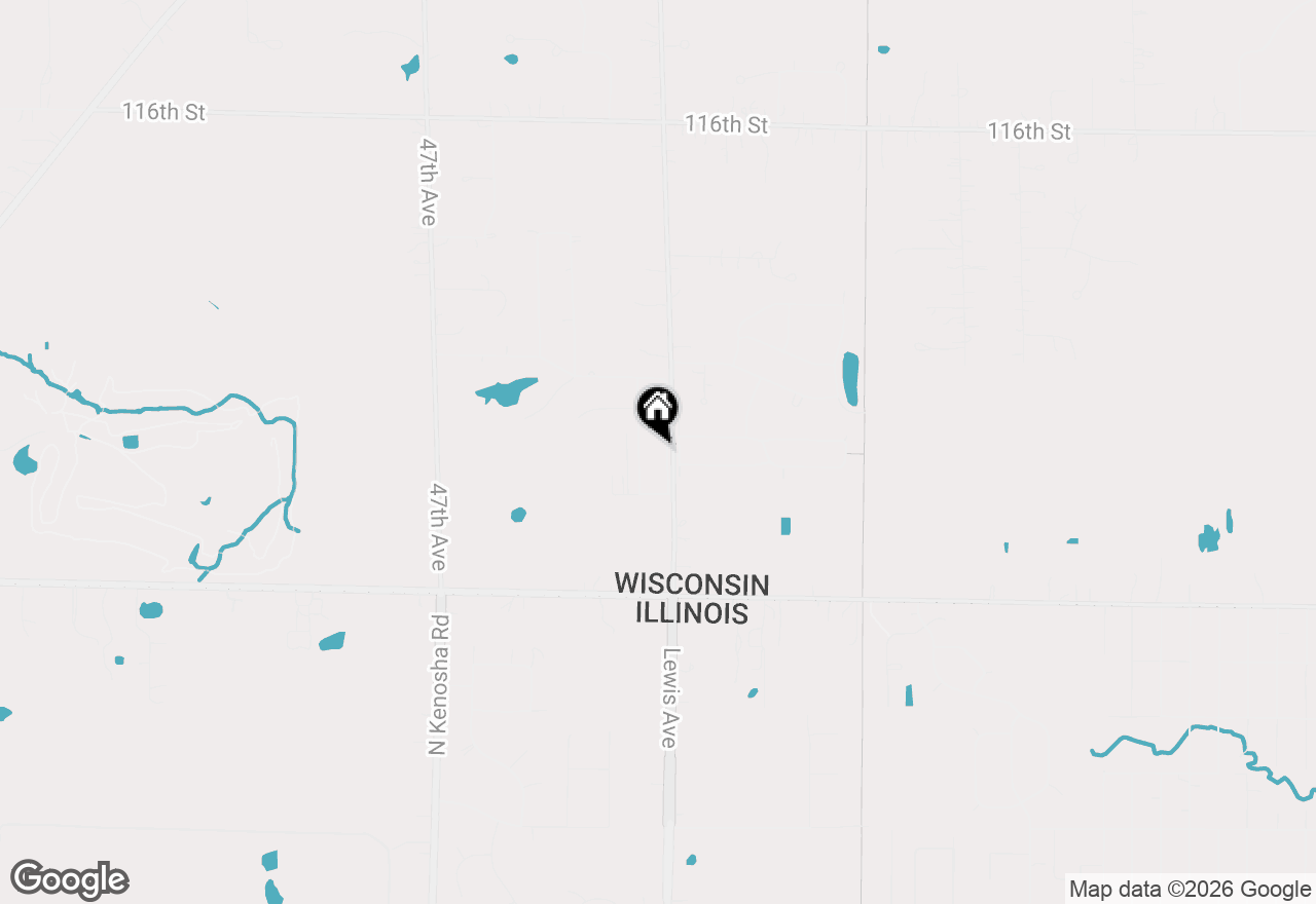 Map of 12450 39th Ave, Pleasant Prairie, WI 53158