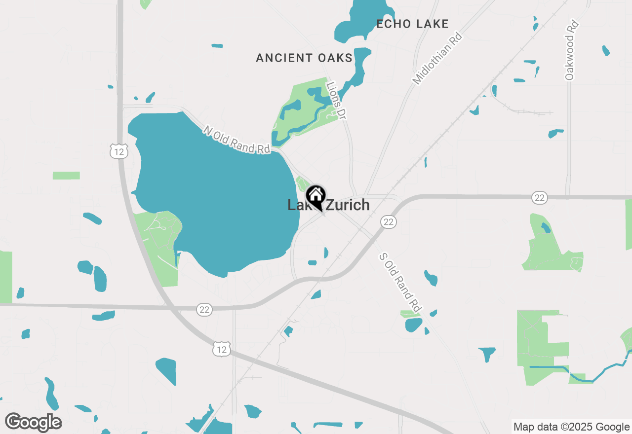 Map of 60 W Main Street #233, Lake Zurich, IL 60047