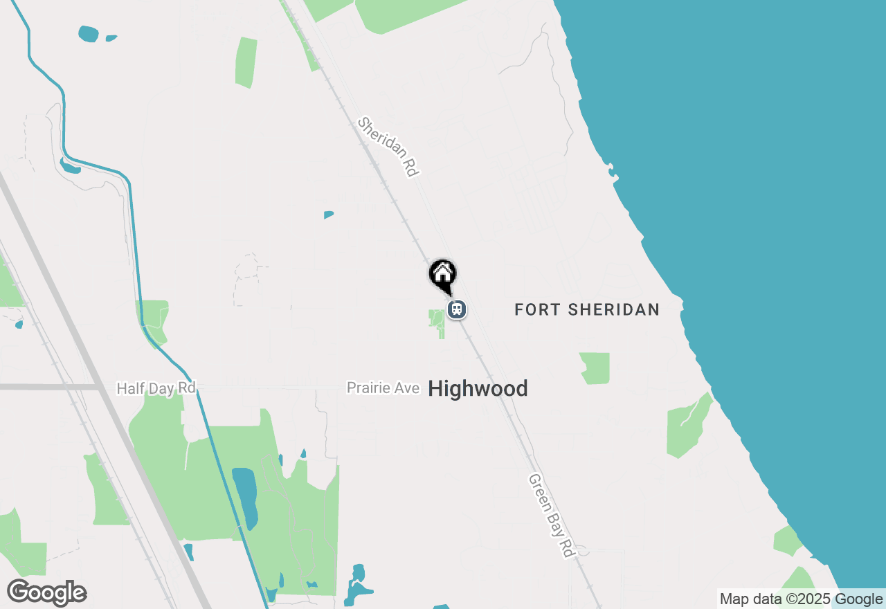 Map of 410 Green Bay Road, Highwood, IL 60040