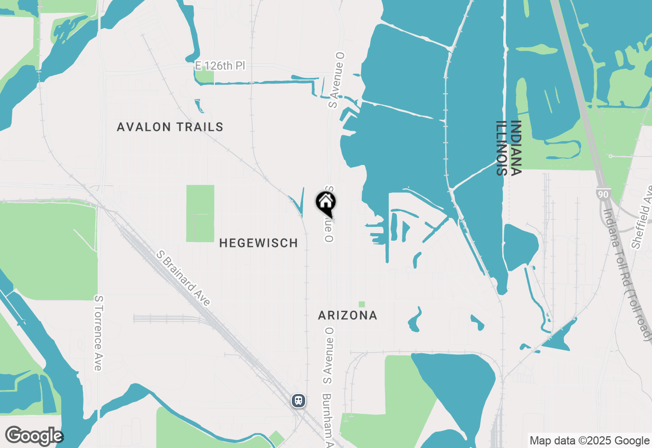 Map of 13116 S Avenue O Avenue, Chicago, IL 60633