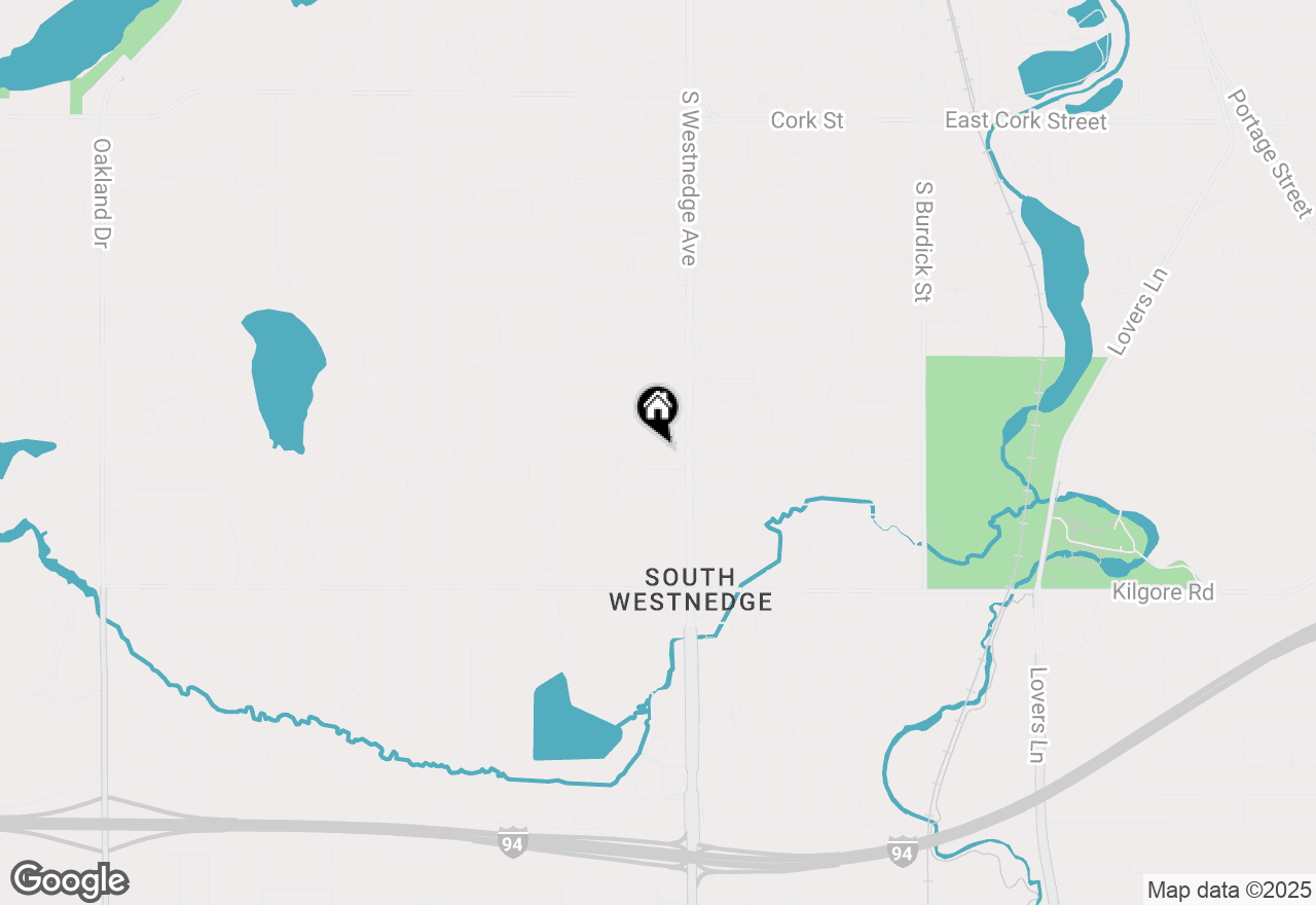 Map of 539 Pleasant Avenue, Kalamazoo, MI 49008