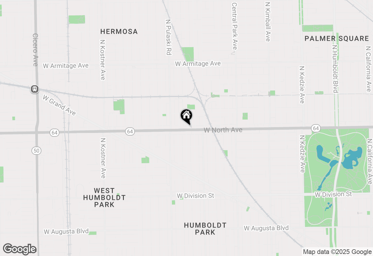 Map of 3900 W North Avenue, Chicago, IL 60647