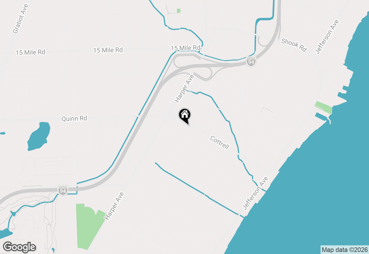 Map of 34268 Pennsylvania Street, Clinton Township, MI 48035