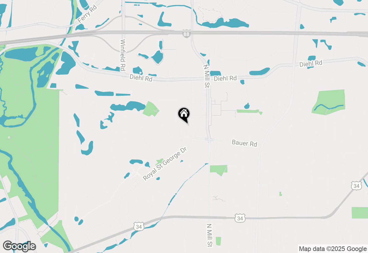 Map of 1519 Wedgefield Circle, Naperville, IL 60563