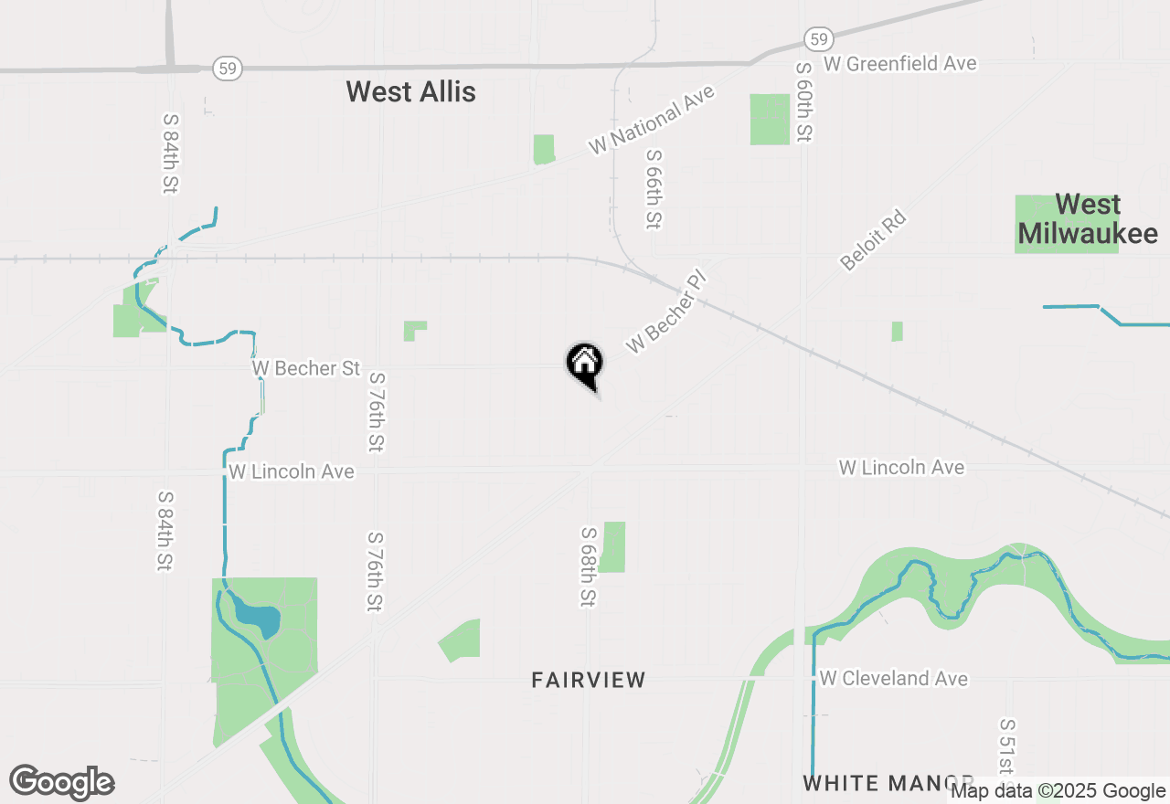 Map of 2156 S 68th St, West Allis, WI 53219