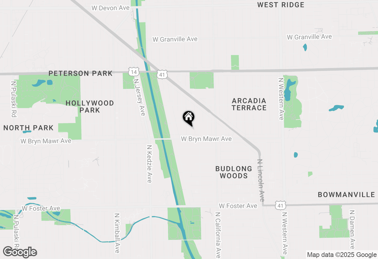 Map of 5632 N Richmond Street, Chicago, IL 60659