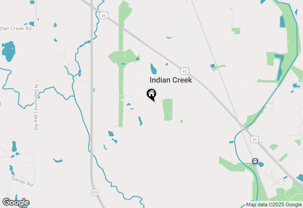 Map of 717 N Lakeside Drive, Vernon Hills, IL 60061