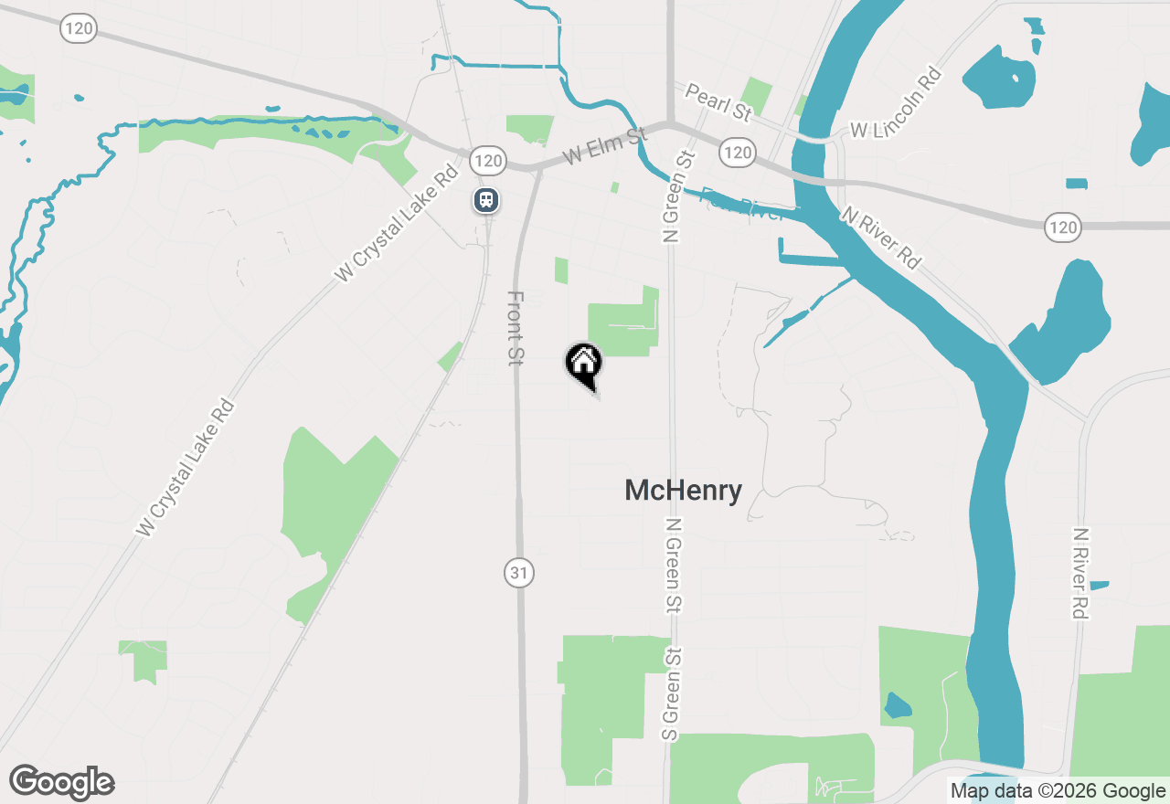 Map of 3804 Grove Avenue, Mchenry, IL 60050