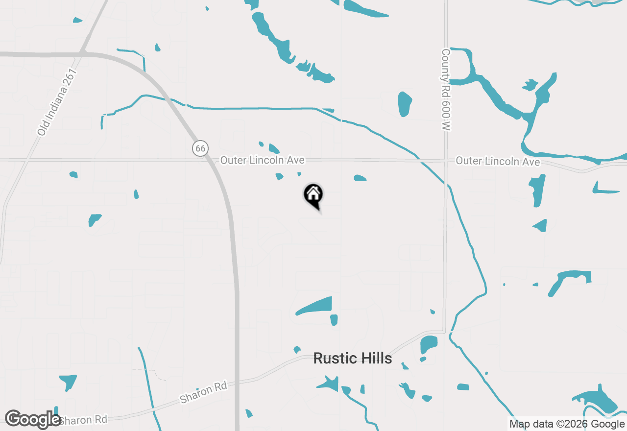 Map of 6644 Concord Drive, Newburgh, IN 47630