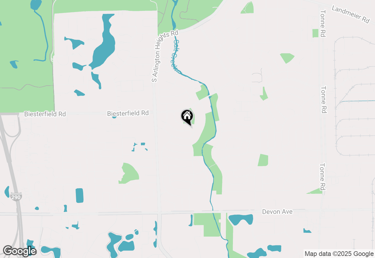 Map of 76 Grange Road, Elk Grove Village, IL 60007