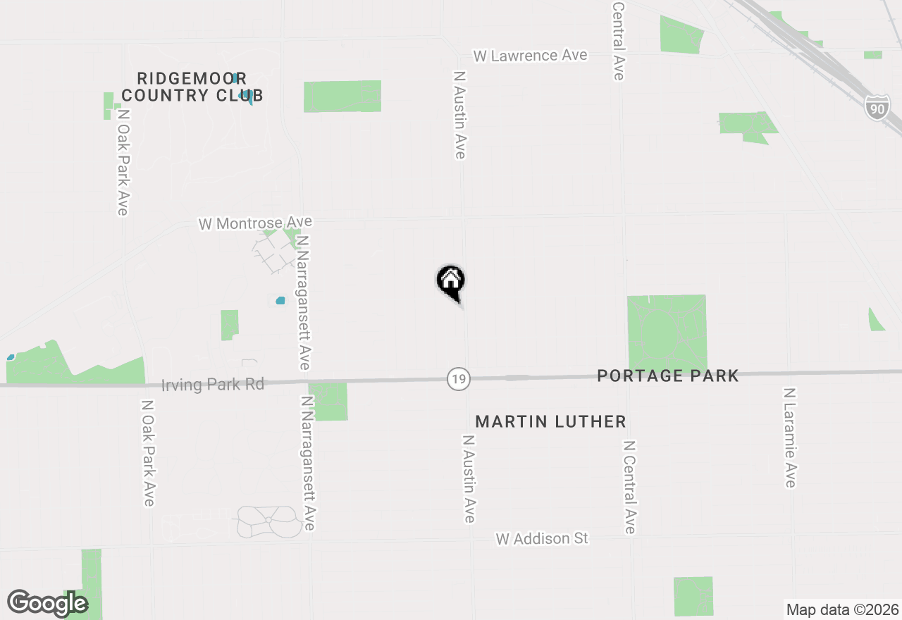 Map of 4143 N Mcvicker Avenue #2, Chicago, IL 60634