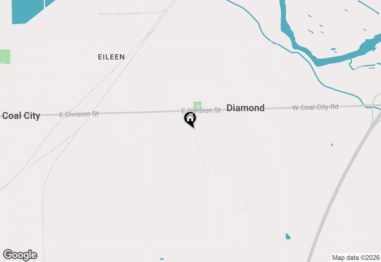 Map of 210 Kevin Drive, Diamond, IL 60416