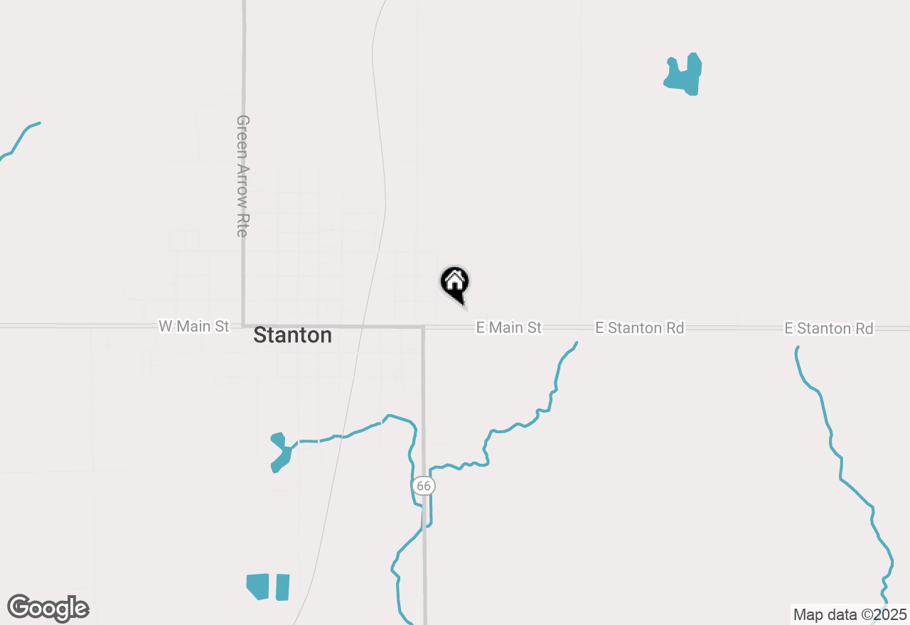 Map of  E 1st Street, Stanton, MI 48888