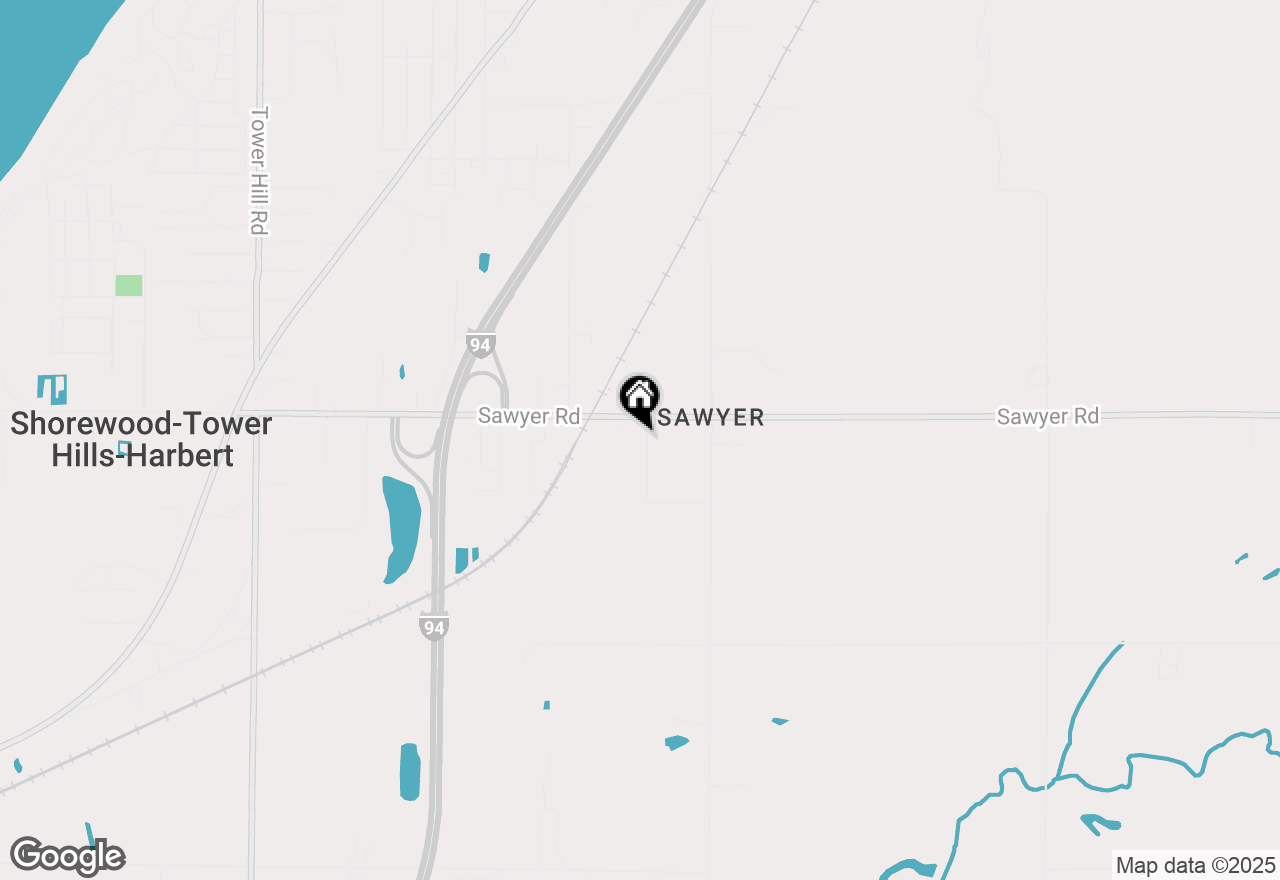 Map of 12948 Peck Avenue, Sawyer, MI 49125