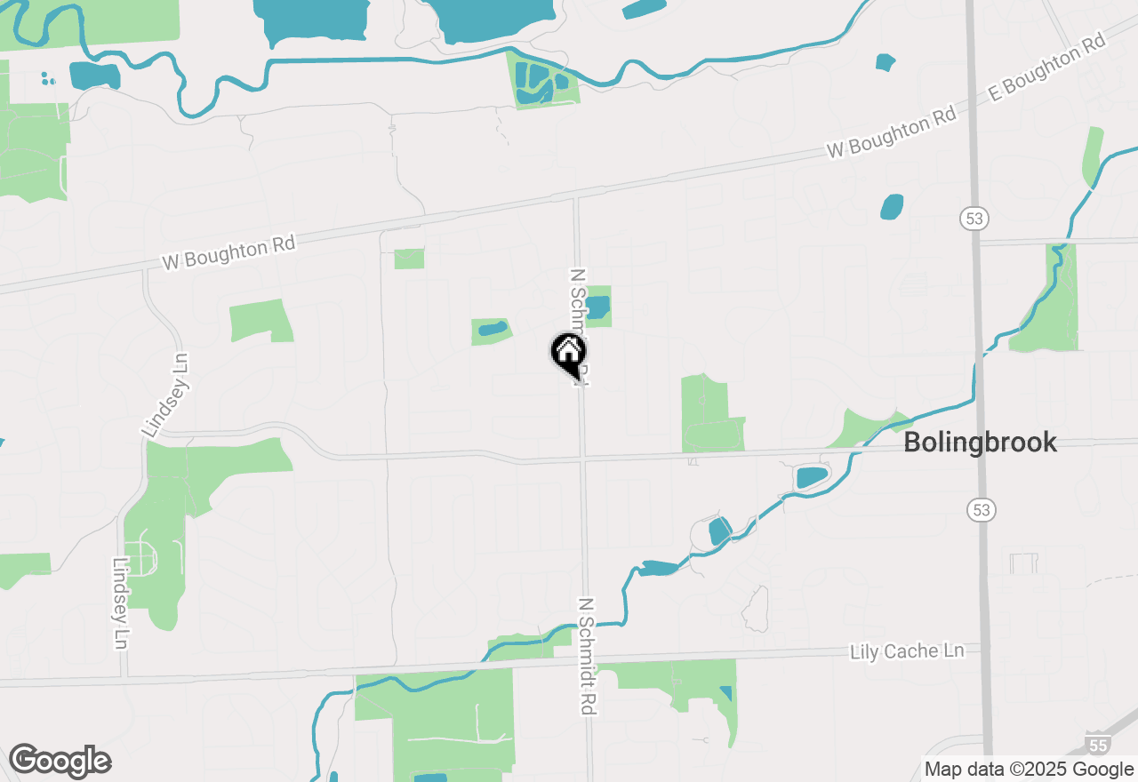 Map of 505 Buckeye Lane, Bolingbrook, IL 60440