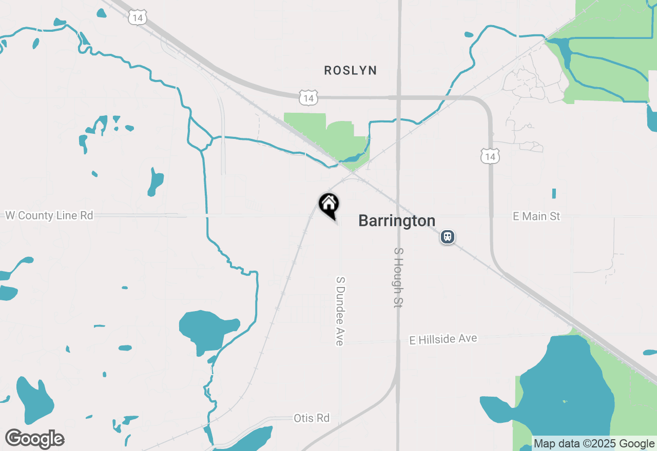 Map of 316 W Station Street, Barrington, IL 60010