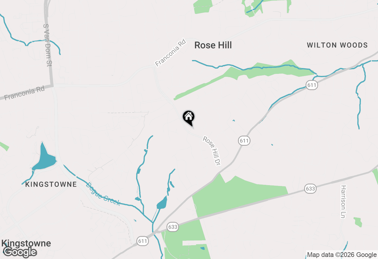 Map of 6404 Wayside Place, Alexandria, VA 22310