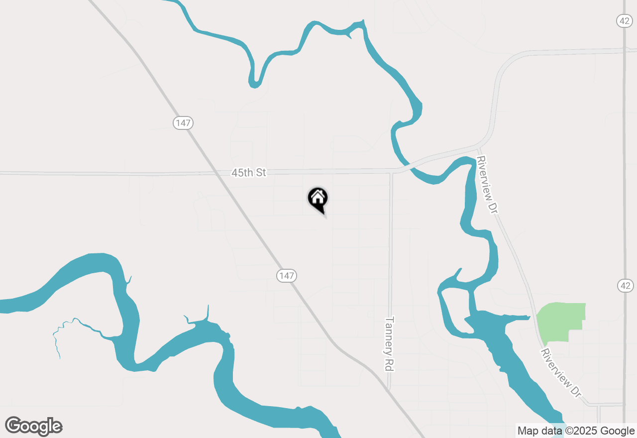Map of 2723 42nd St, Two Rivers, WI 54241