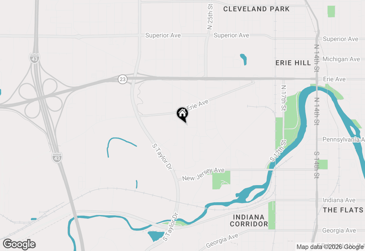 Map of 604 N 27th St, Sheboygan, WI 53081