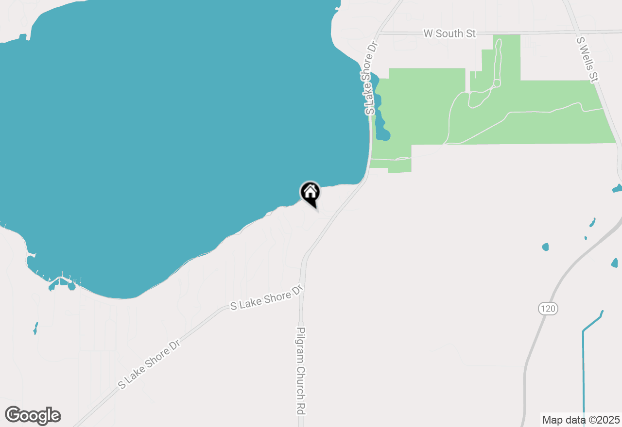 Map of W2891 Hollybush Dr, Lake Geneva, WI 53147