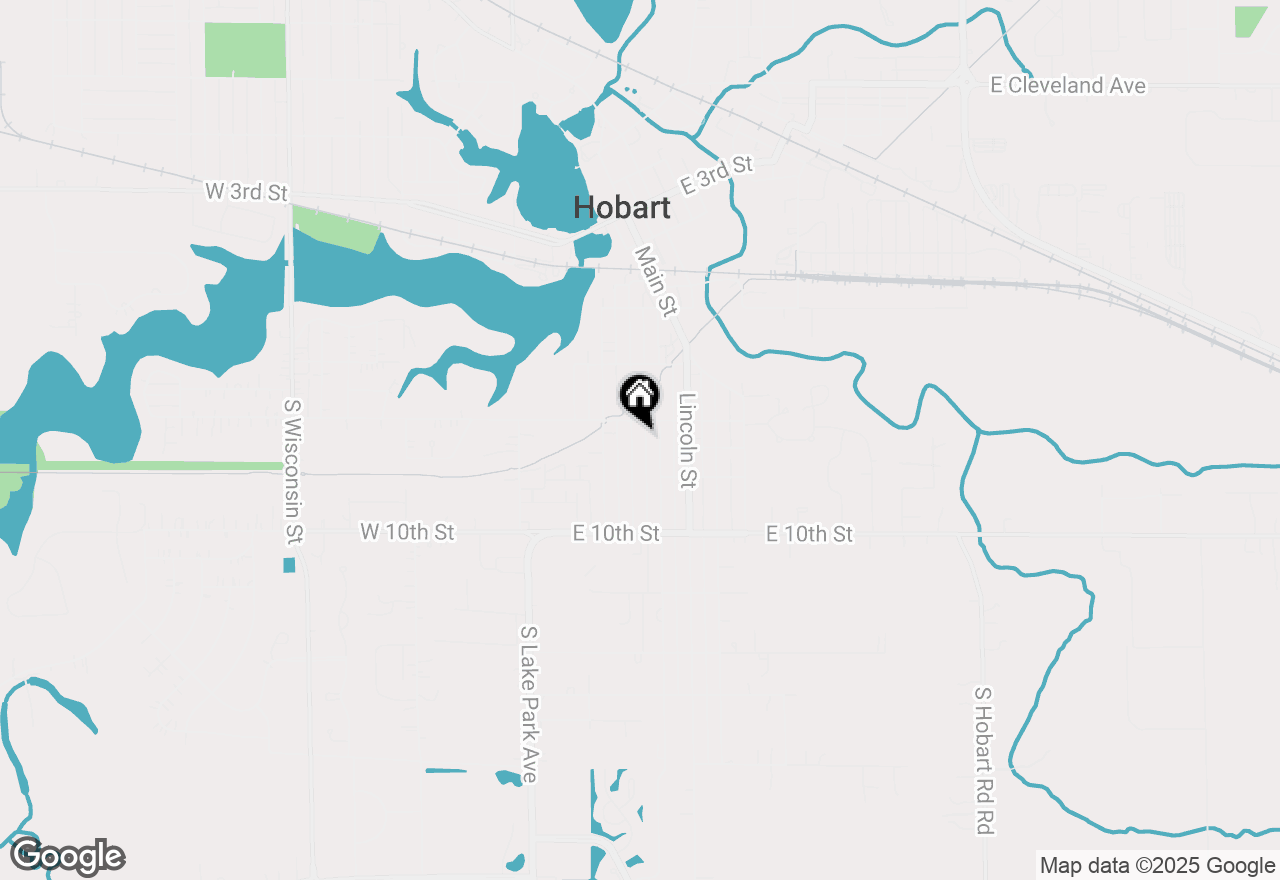 Map of 815 Lake Street, Hobart, IN 46342