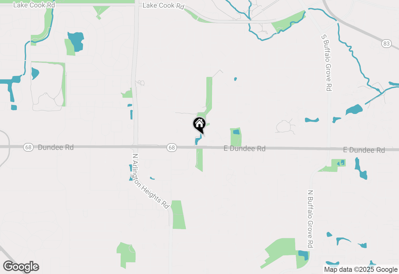 Map of 800 Weidner Road #307, Buffalo Grove, IL 60089