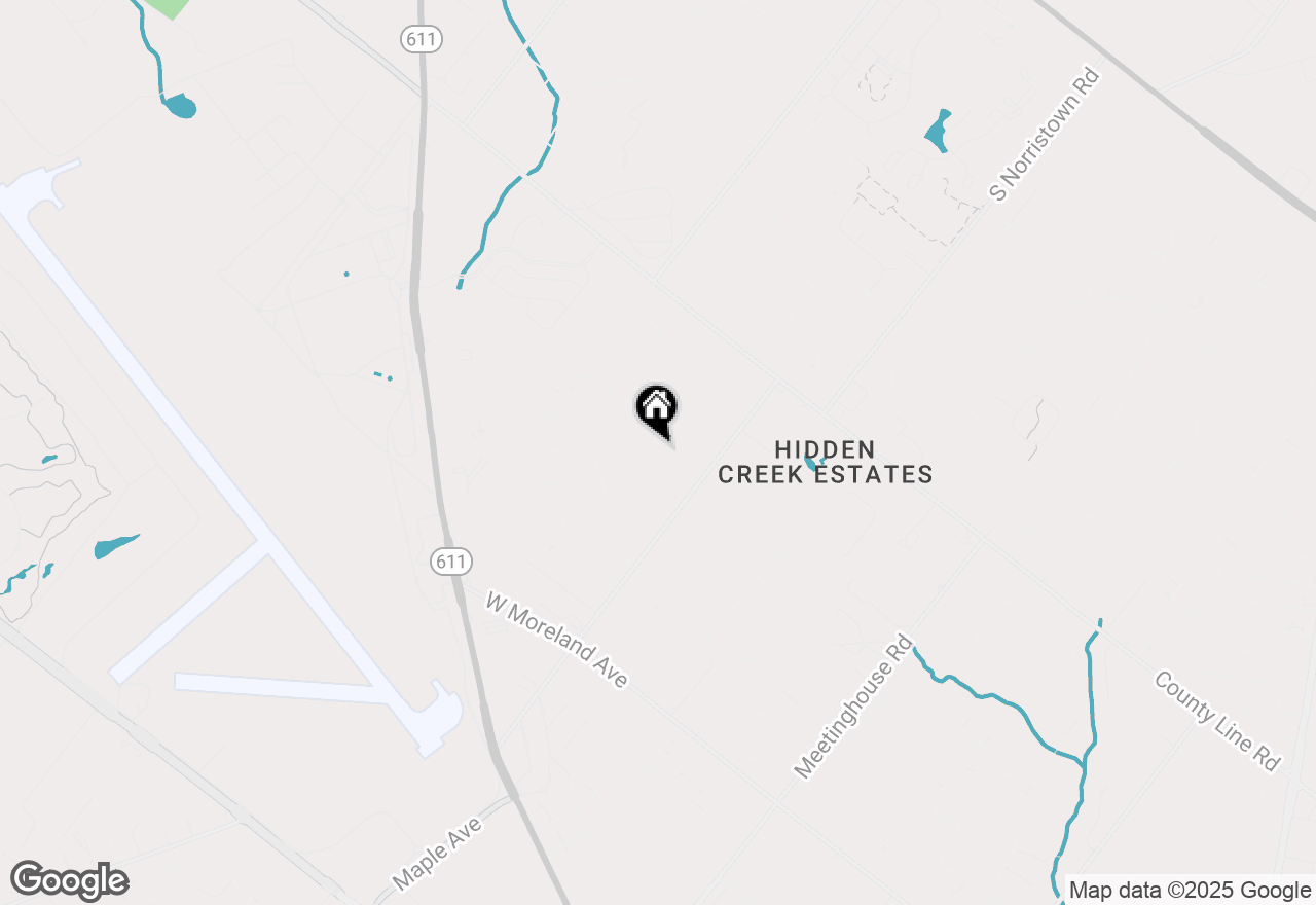 Map of 29 Maurice Lane, Hatboro, PA 19040