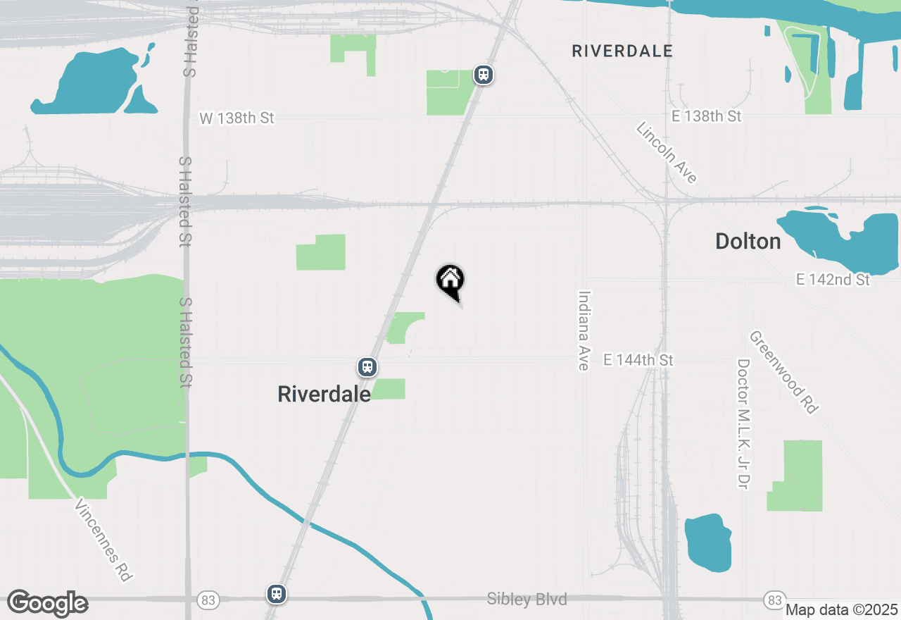 Map of 14229 S La Salle Street, Riverdale, IL 60827