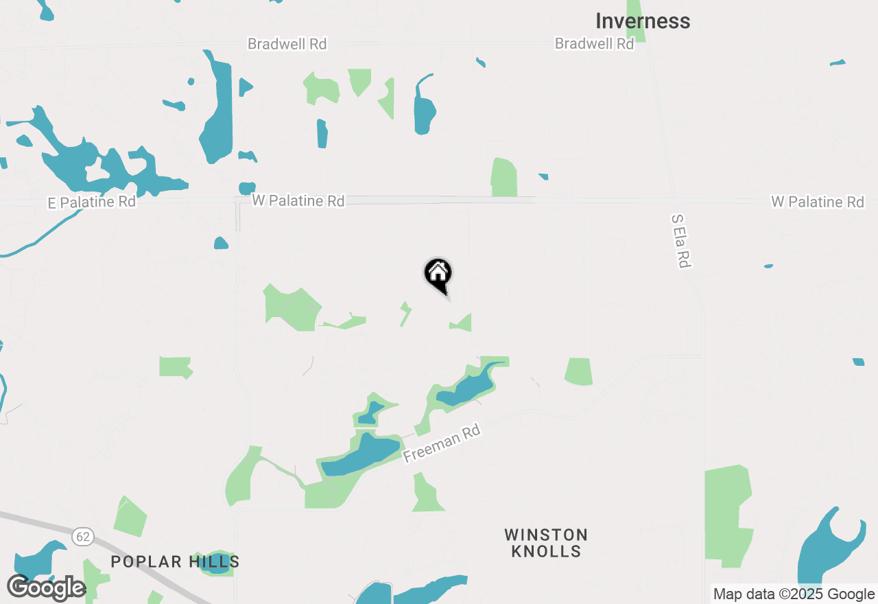 Map of 4524 Crab Orchard Drive, Hoffman Estates, IL 60192