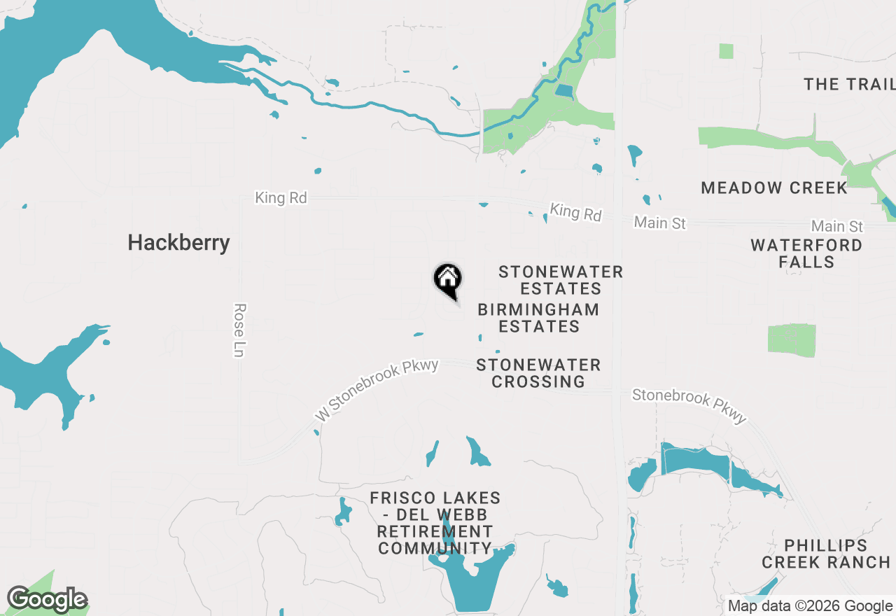 Map of 1171 Anatole Drive, Frisco, TX 75036