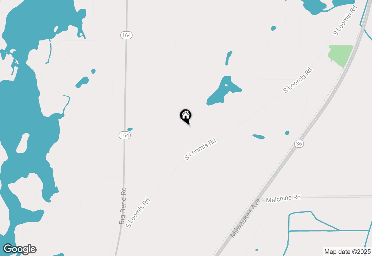 Map of 6120 Town Line Rd, Waterford, WI 53185