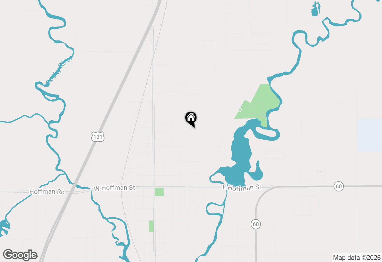 Map of 1210 Pine Street, Three Rivers, MI 49093