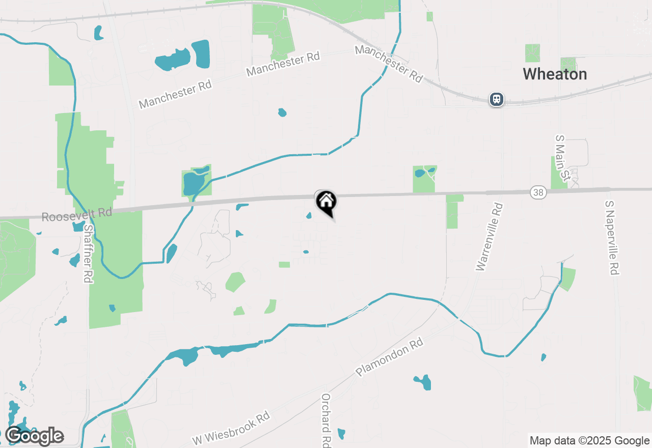 Map of 1520 Timber Trail #17-B, Wheaton, IL 60189