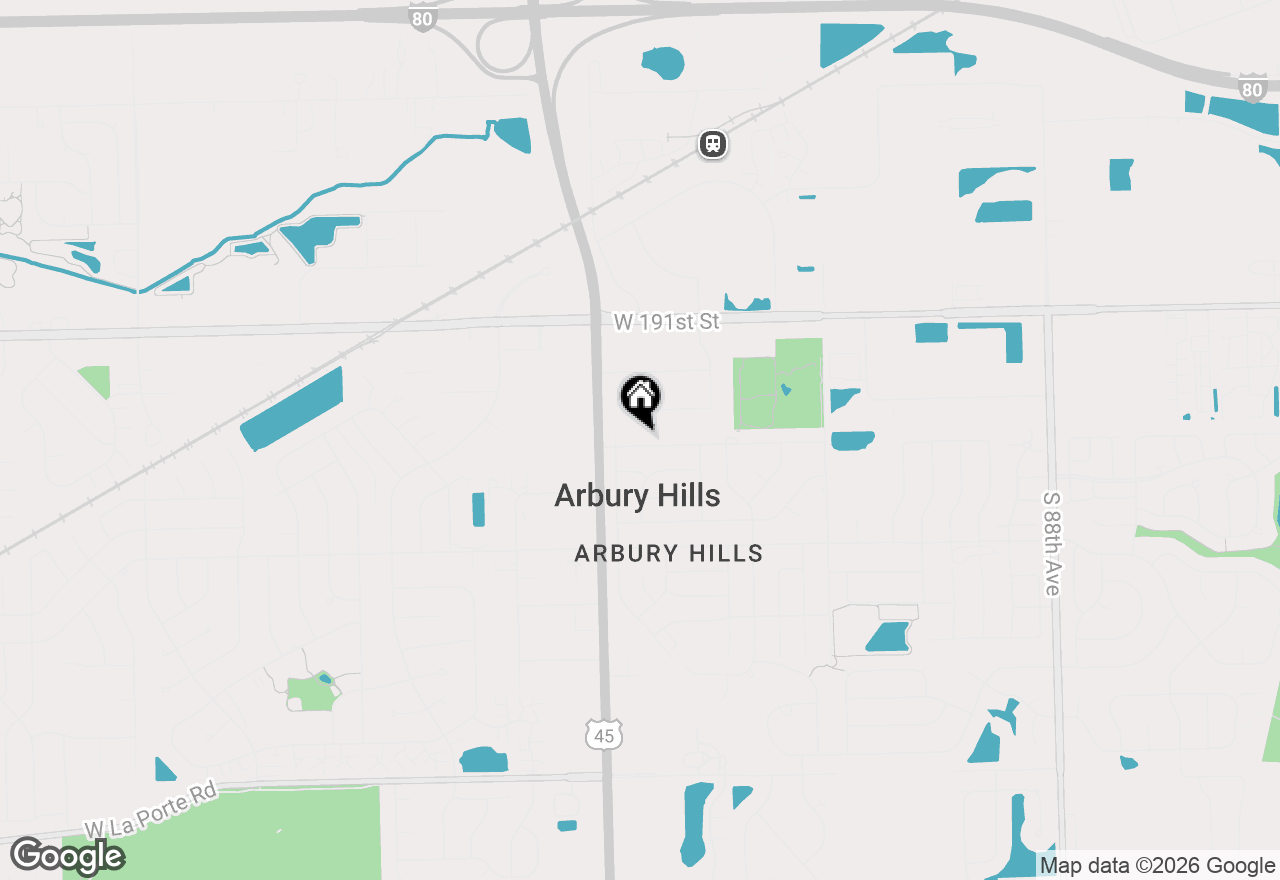 Map of 9512 Birch Avenue, Mokena, IL 60448