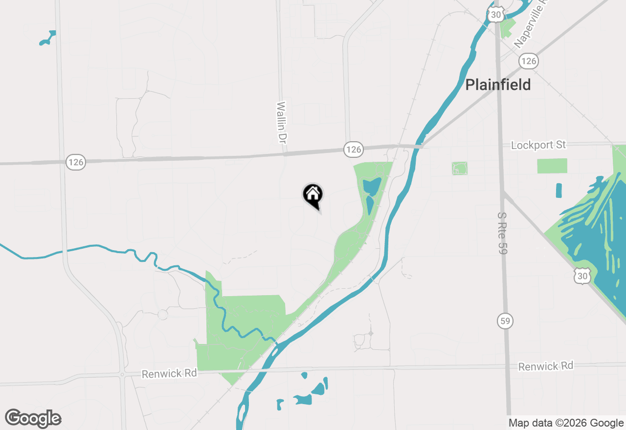 Map of 15232 Ingersoll Street, Plainfield, IL 60544