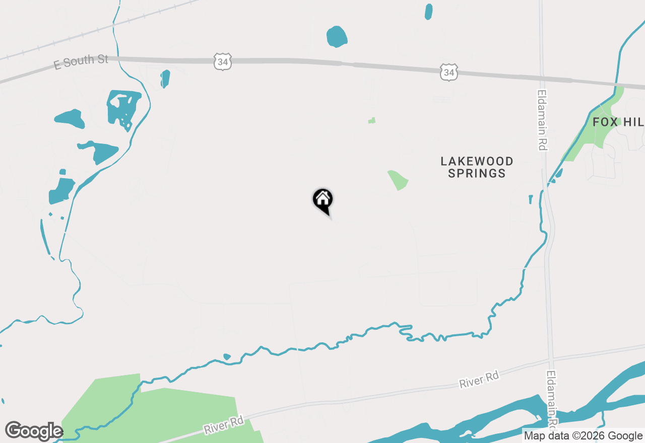 Map of 712 Christopher Street, Plano, IL 60545