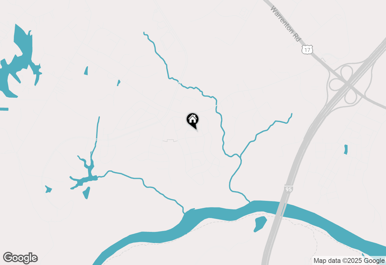 Map of 8 Sturgeon Drive, Fredericksburg, VA 22406