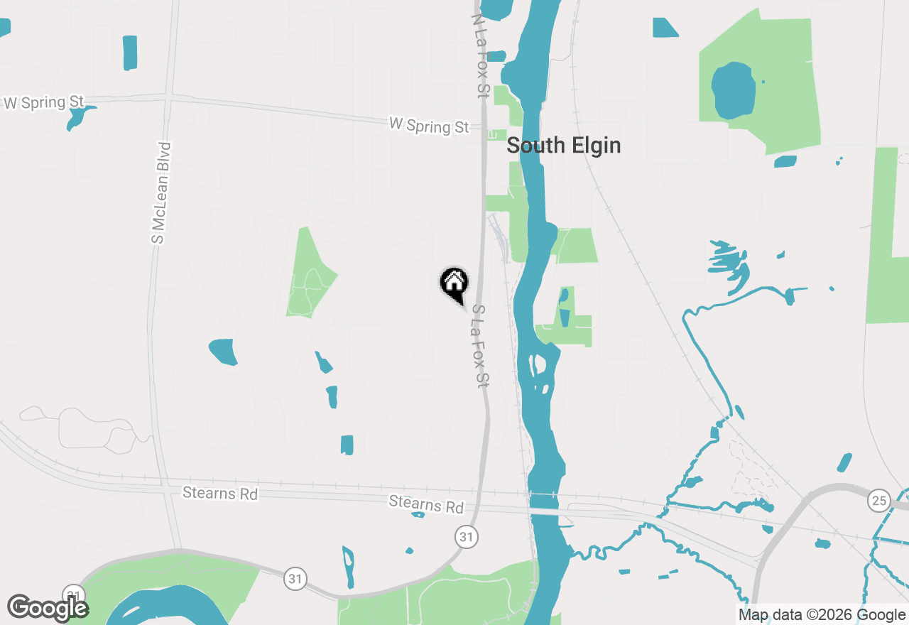 Map of 19 Windsor Circle #B, South Elgin, IL 60177