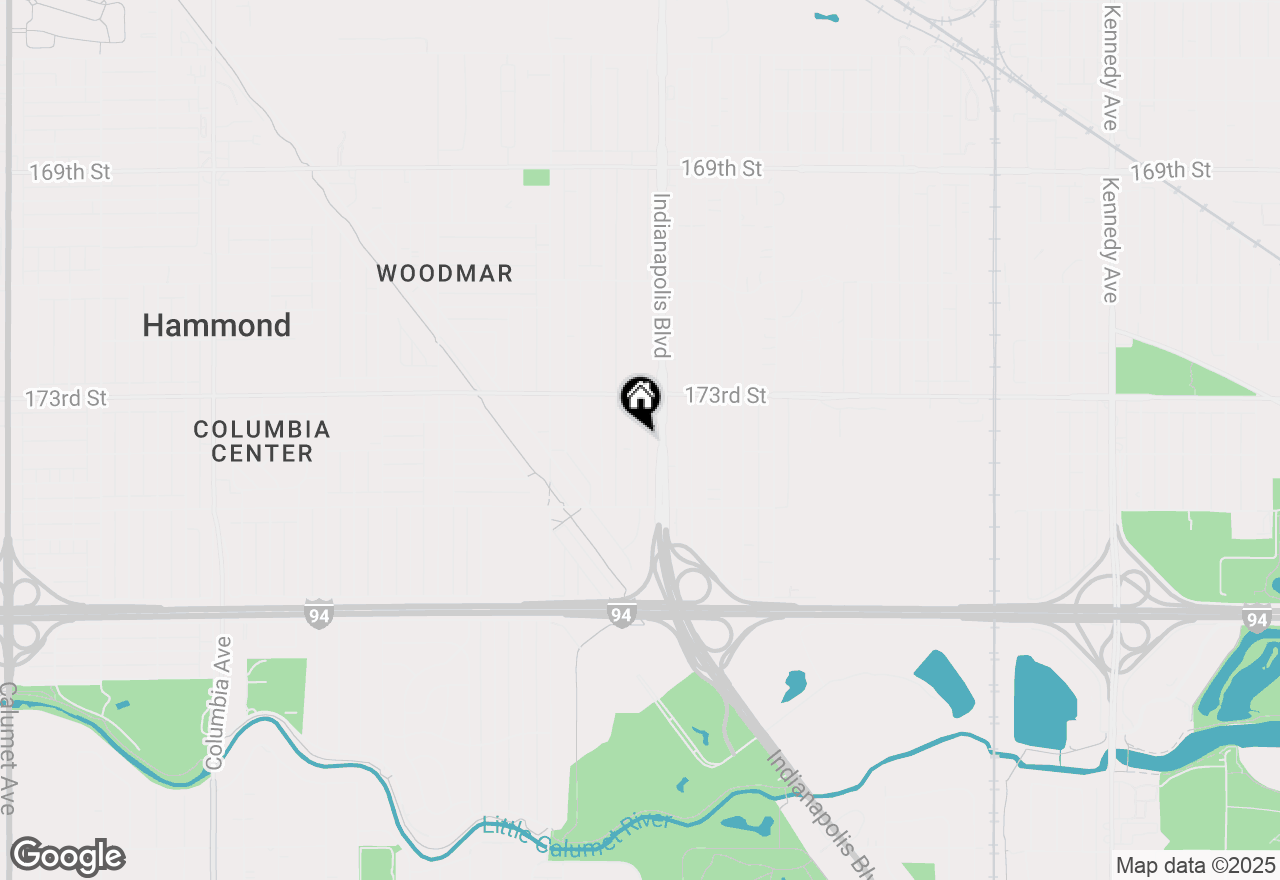 Map of 7339 Magoun Avenue, Hammond, IN 46324