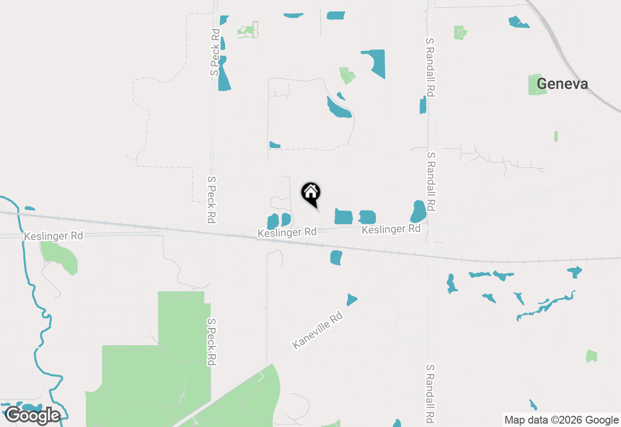 Map of 343 Diane Court, Geneva, IL 60134