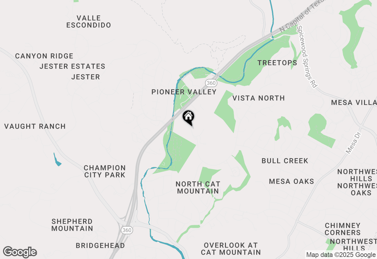 Map of 6717 Valburn Dr, Austin, TX 78731